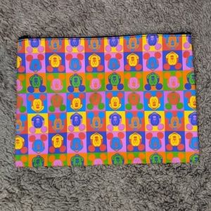 Mickey Unlimited Pencil Pouch/Makeup Bag~9.5"x7"